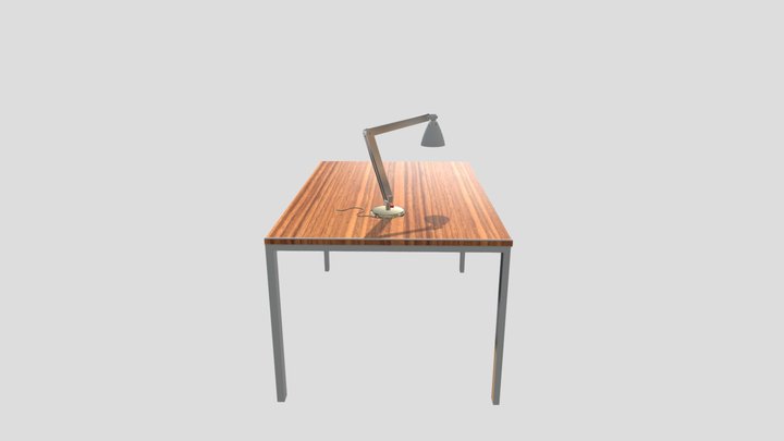 LAMPARA TECNICA BLENDER 3D Model