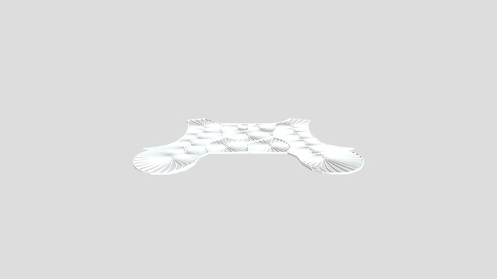 Front lace top 3D Model