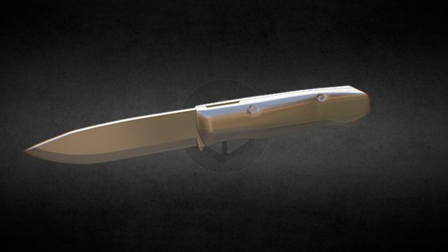 Koster Knive Bushcraft Folder High Poly