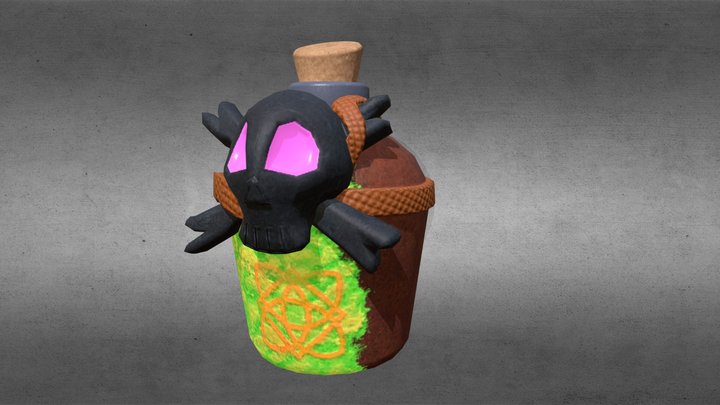 Potion bottle 3D Model