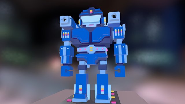 Robot 300 Andrew Ebert 3D Model