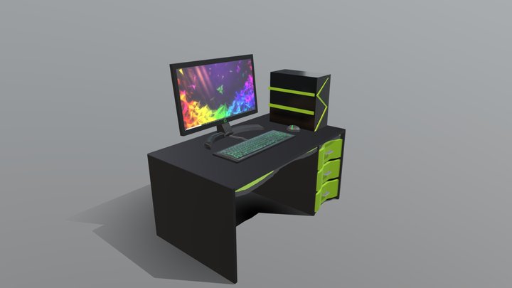 PC Gaming 3D Model