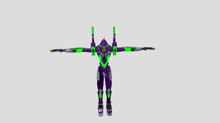 Evangelion Unit 1 3D Model