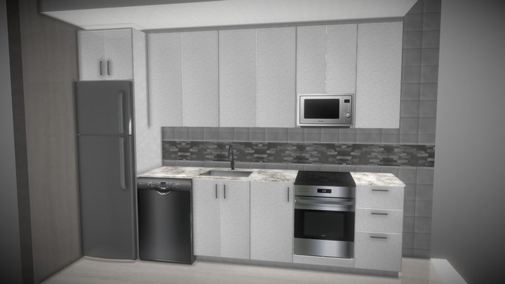 Kitchen (low poly)