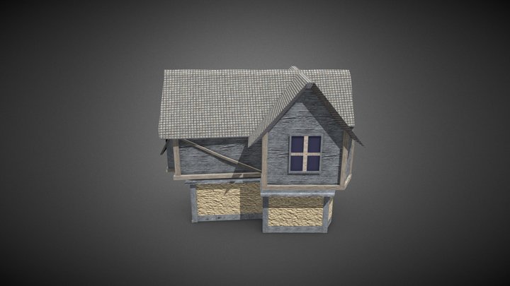 Medieval House 3D Model