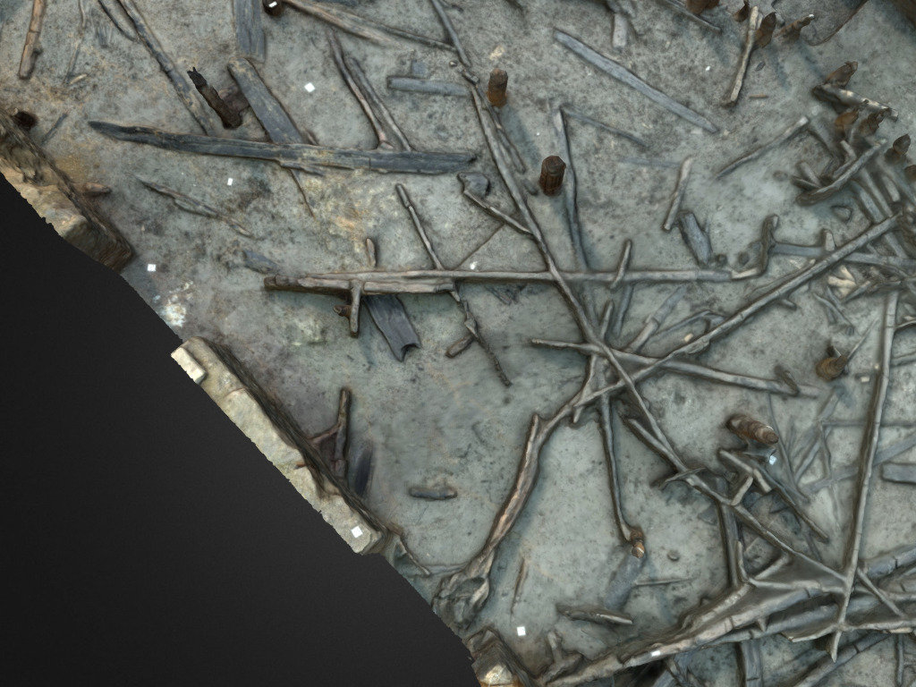 [3207] Wood Mass SW Quad — Sketchfab embed 3D viewer