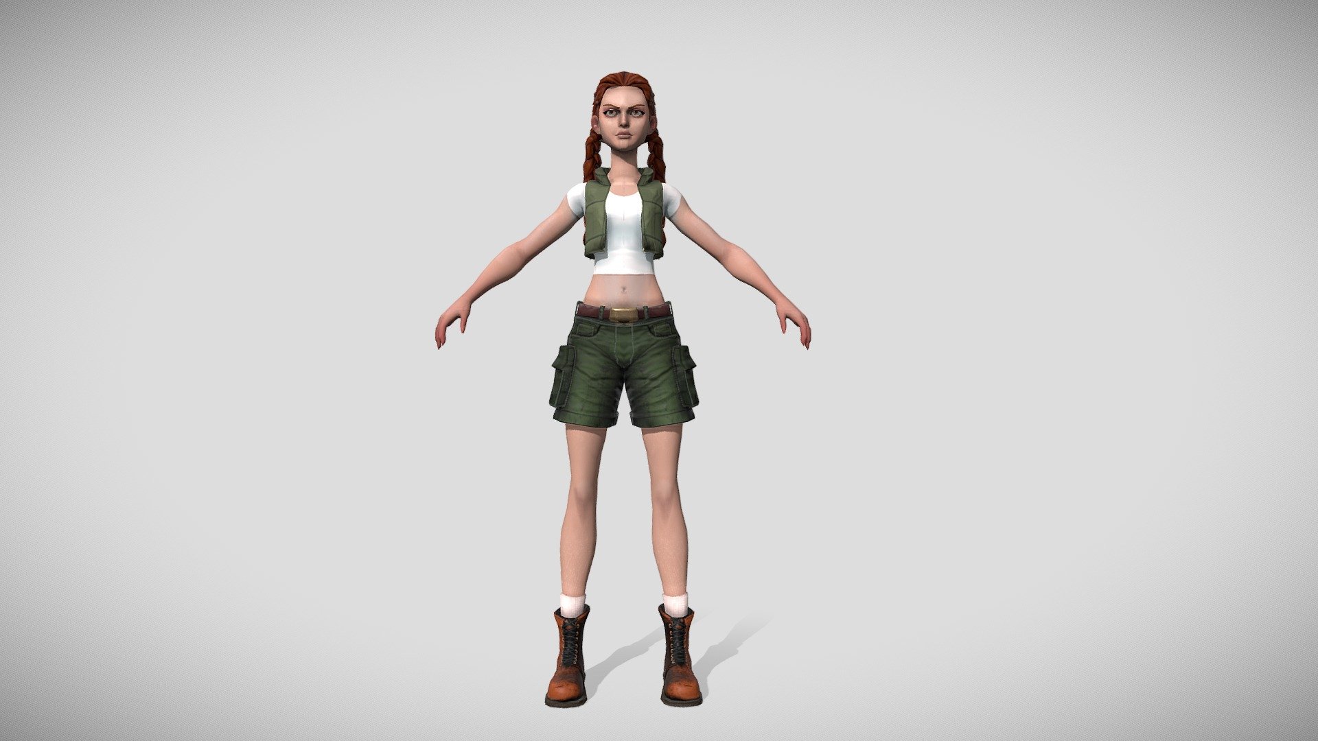 Young Lara Croft (Tomb Raider 4) - Download Free 3D model by bandinopla  (@pablobandinopla) [3683b75]