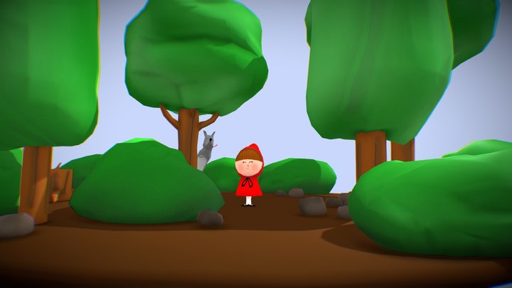 Red riding hood #StorybookChallenge 3D Model