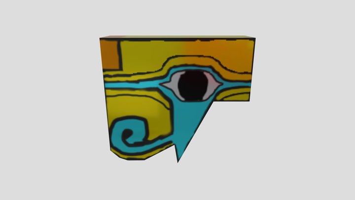 Udjat Eye 3D Model