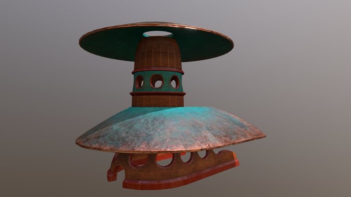 Earth Cathedral 3D Model