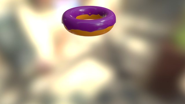 Donut 3D Model