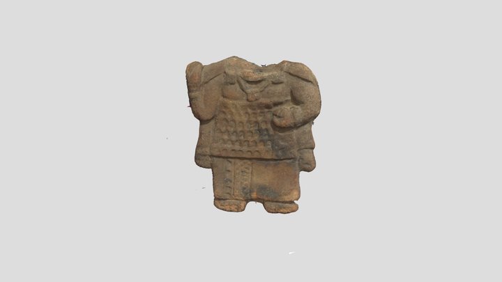 ANCIENT MAYA OCARINA 3D Model