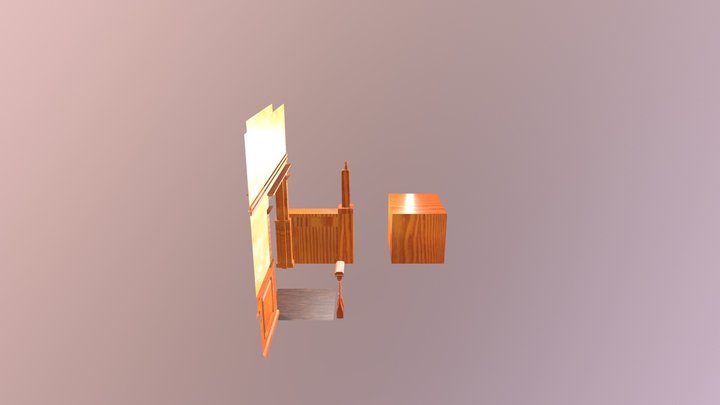 Vaguely Victorian-Styled Interior Structures 3D Model