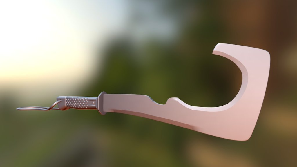 Machete - 3D model by Rob Kenny (@DeadlyKenny) [3687842] - Sketchfab