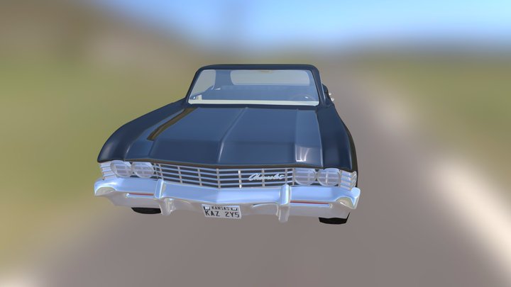 Chevrolet Impala Sport Sedan 1967 3D Model