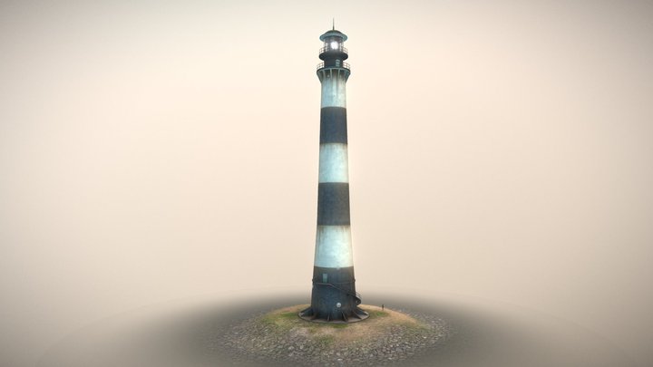 Lighthouse 01 3D Model
