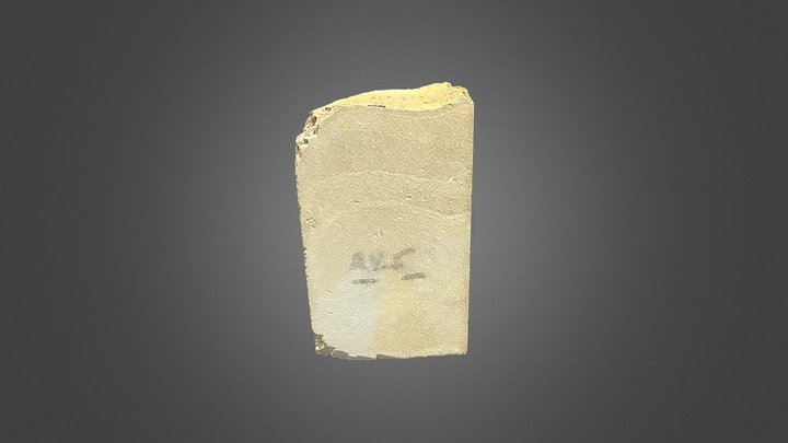 Evaporite Core Gray 1-31, Section 7724.5 – Modello 3D gratuito STL