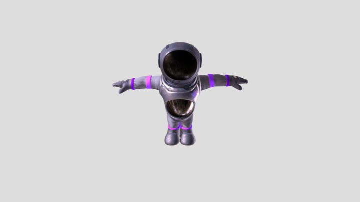 Astronaut 3D Model