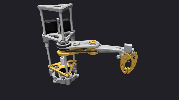 SCARABot Robotic Arm 3D Model