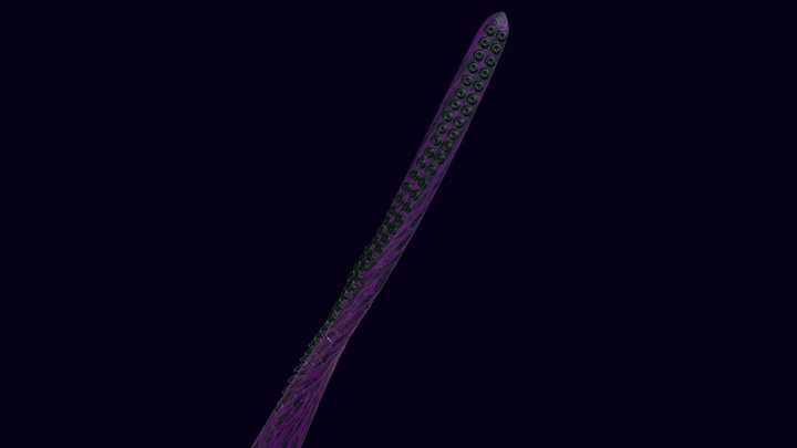 Cthulhu Tentacle 3D Model