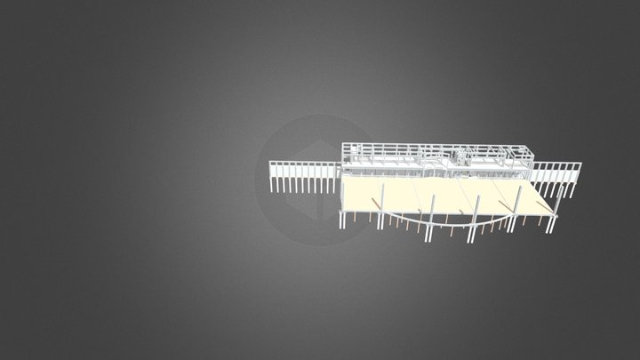 COMPAT. ESTRUTURA - Obra FENDT Showroom 3D Model