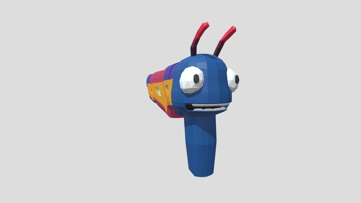Low Poly High On Life Kenny 3D Model
