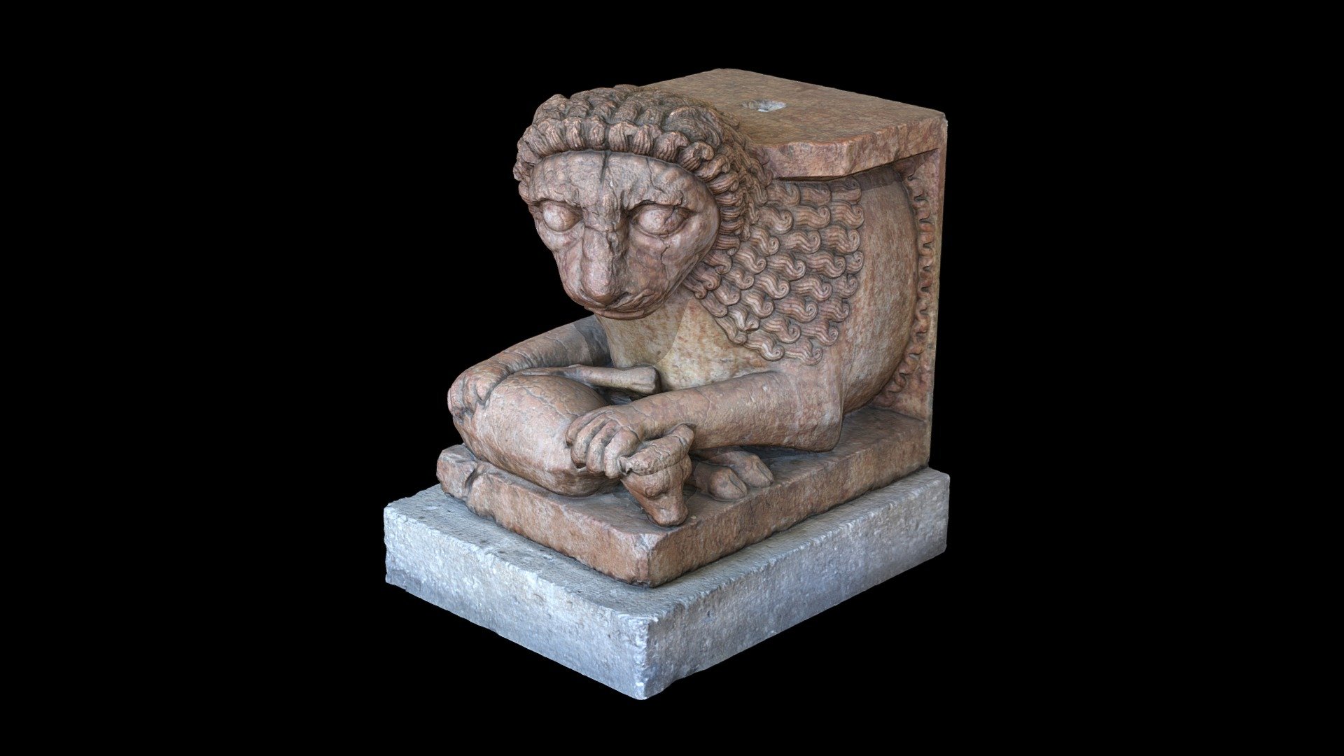 Stylobate Lion - Met Cloisters