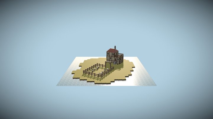 Pumpkin Farm 3D Model