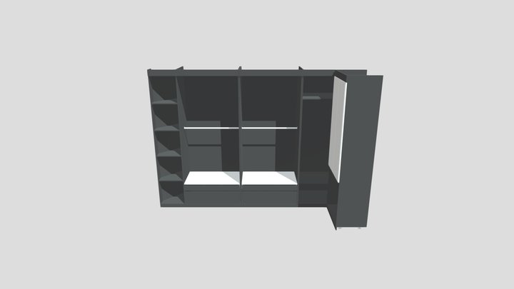 Гардеробная 3D Model