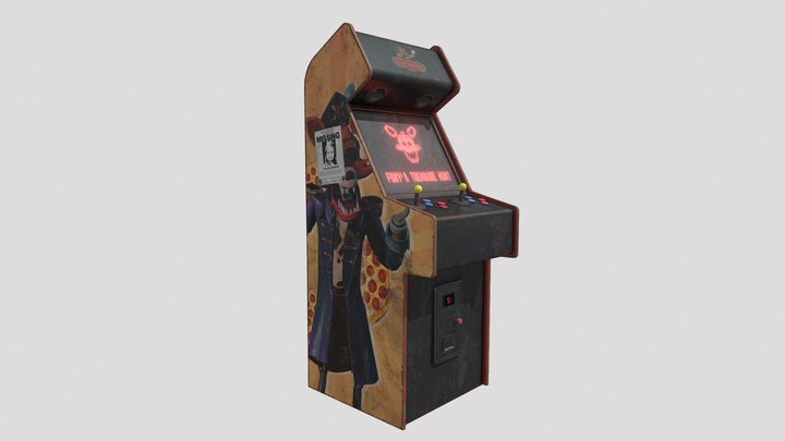 FNAF Arcade 3D Model