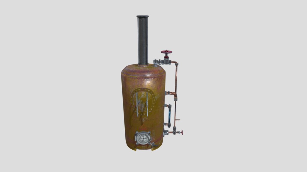 Antique Gas Boiler