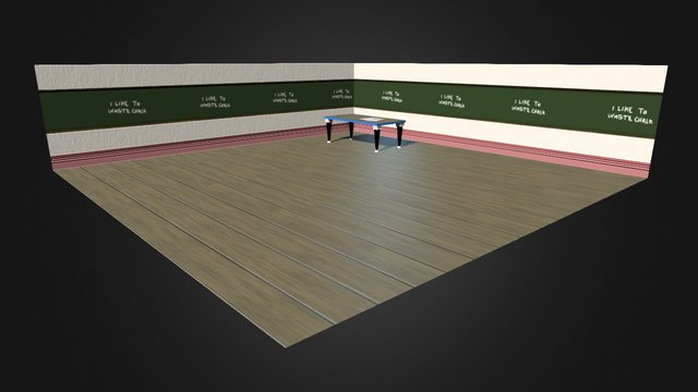 Class Room 3D Model