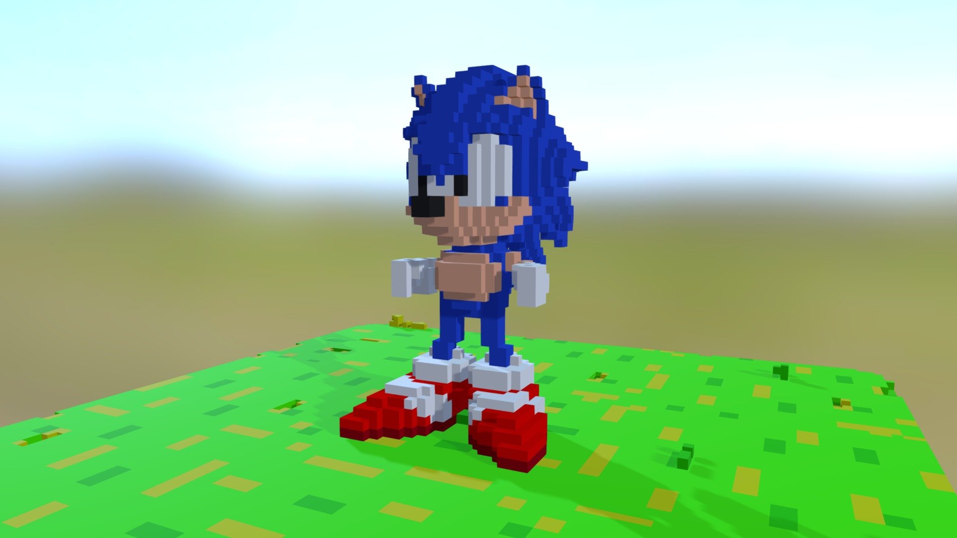 SONIC-3 - Download Free 3D model by SHARK FIN [85e5219] - Sketchfab