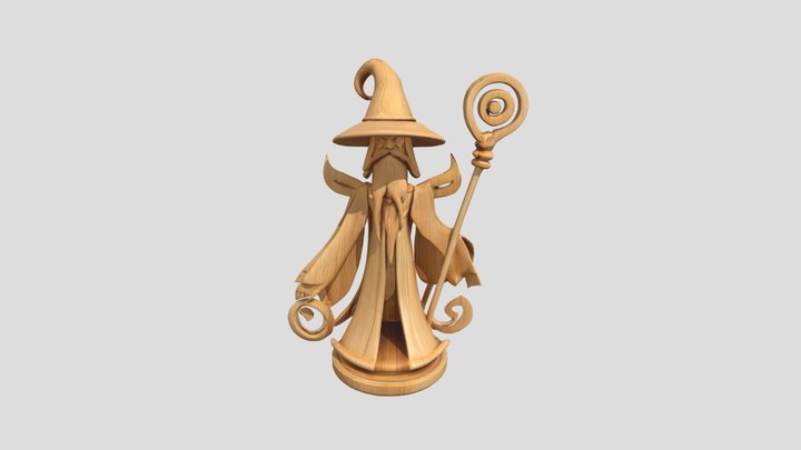 Wooden Wizard Craft – Modelo 3D gratuito STL