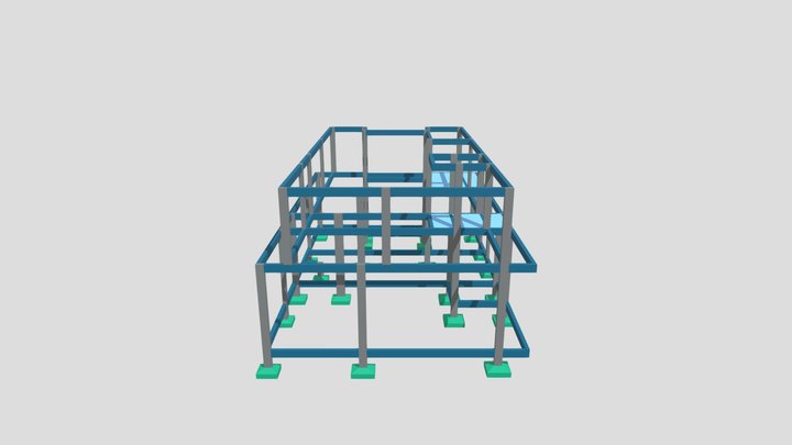 3D Celeiro 3D Model