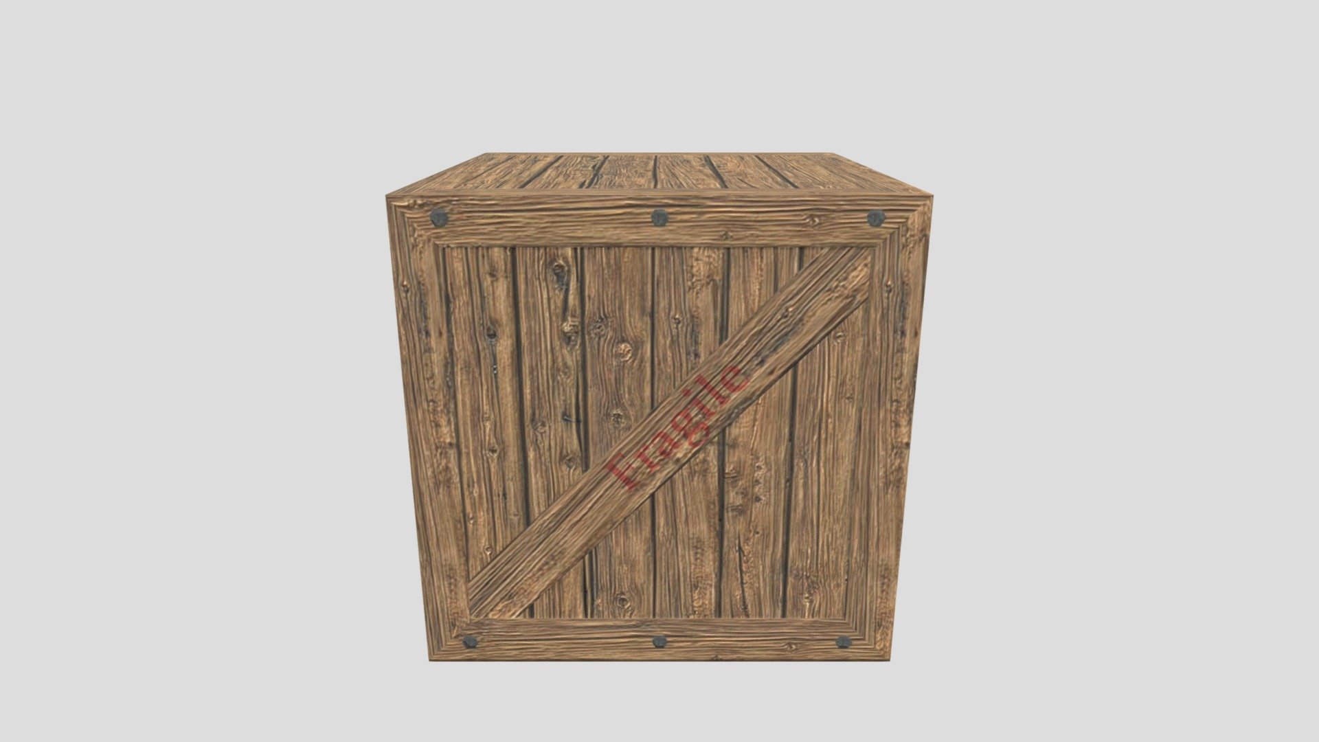 Crate - 3D model by mariomania007 [36976d9] - Sketchfab
