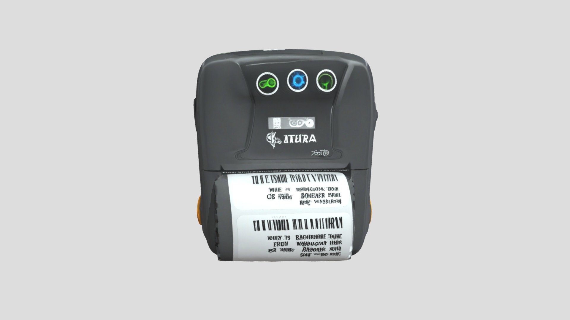 Portable Label Printer - 3D model by eventmanagementgrafica [3697e34 ...