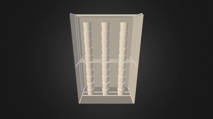 Bucket Containter 3D Model