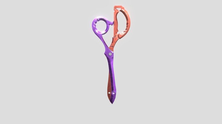 SCISSOR BLADES 3D Model