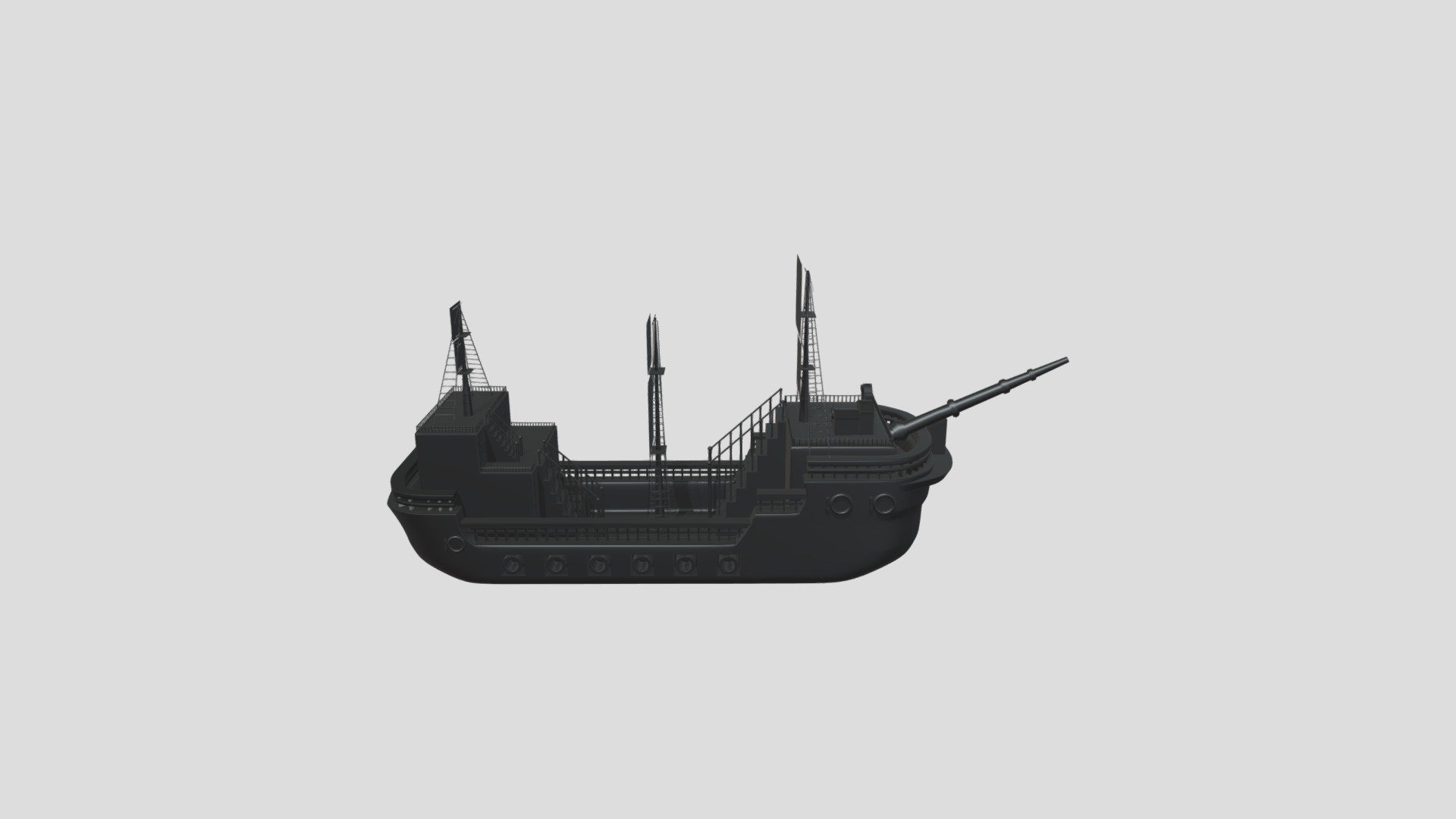 Ship - 3D model by ashishbohra2000 [3698272] - Sketchfab