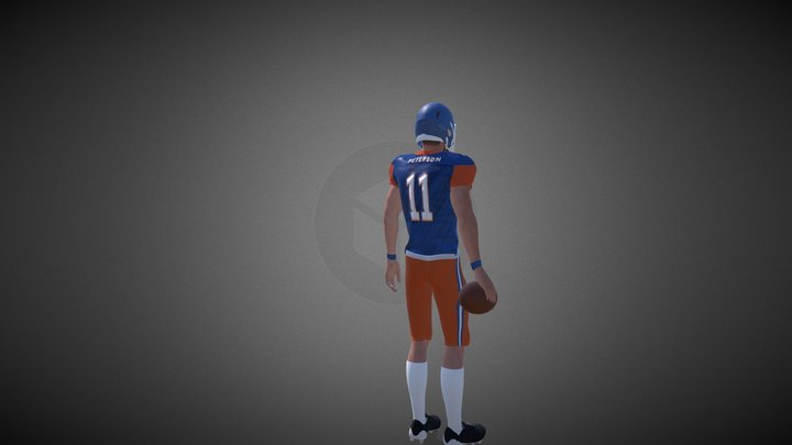 Quarterback Whisperer 3D Model