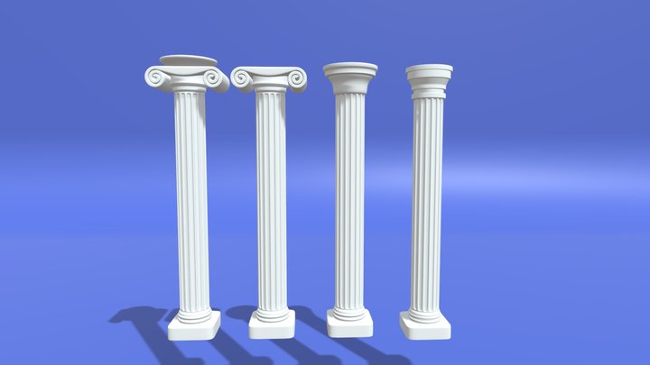 Columniform 3D models - Sketchfab