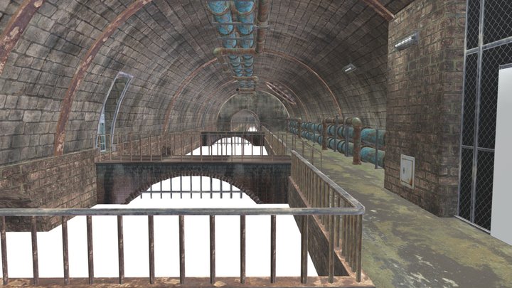 The sewer 3D Model
