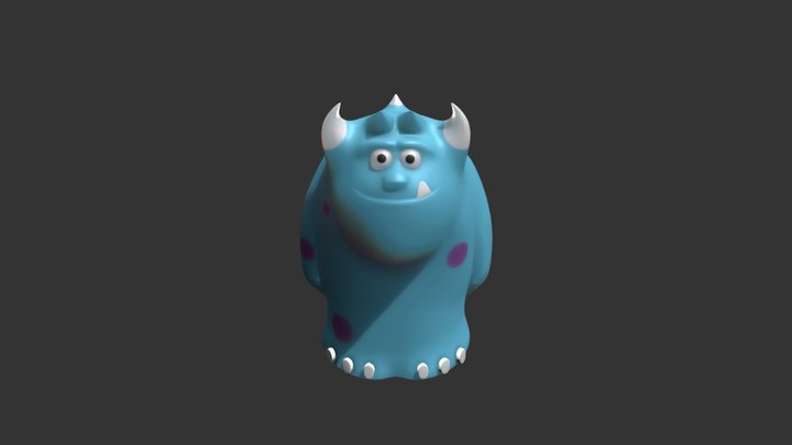 James P. Sullivan 3D Model