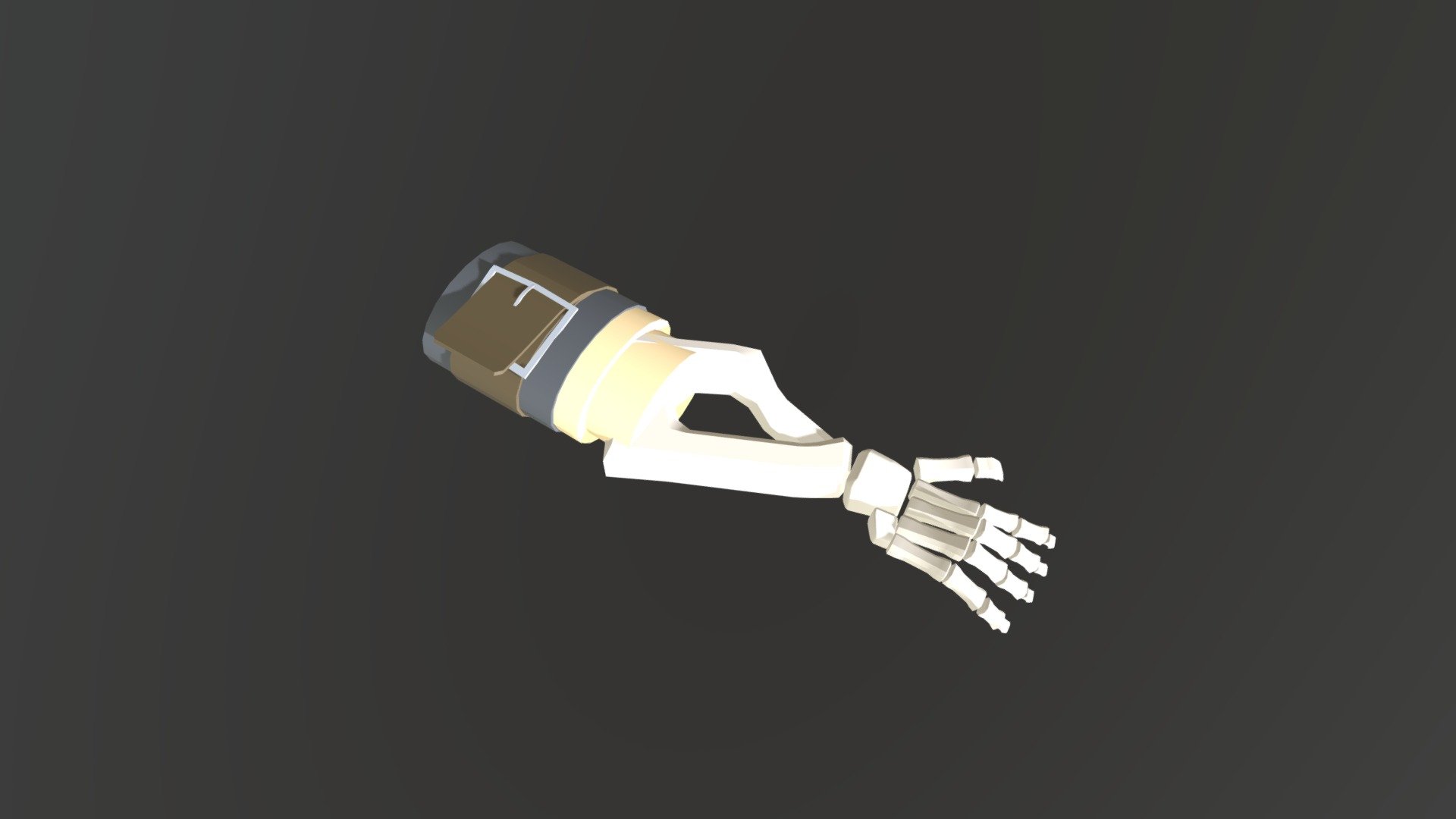 Sea of Thieves prosthetic skeleton arm