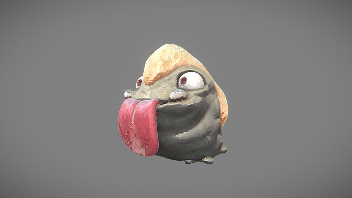 Level 3 Defensive Blob – Blobs & Clouds 3D Model