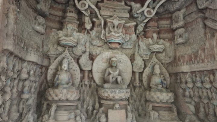 Dazu Rock Carvings (Model 4) – Modelo 3D gratuito STL