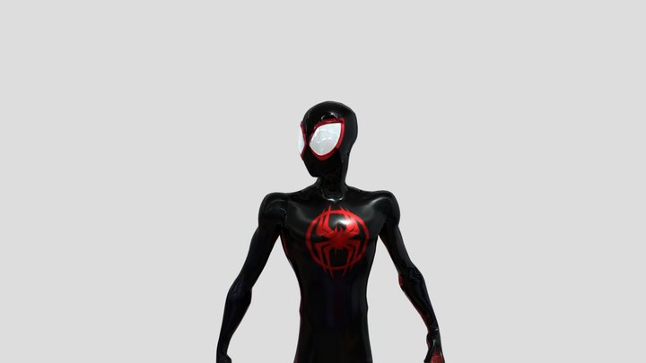 miles from spider-man verse 3D Model