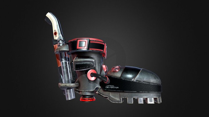Gunboot 3D Model