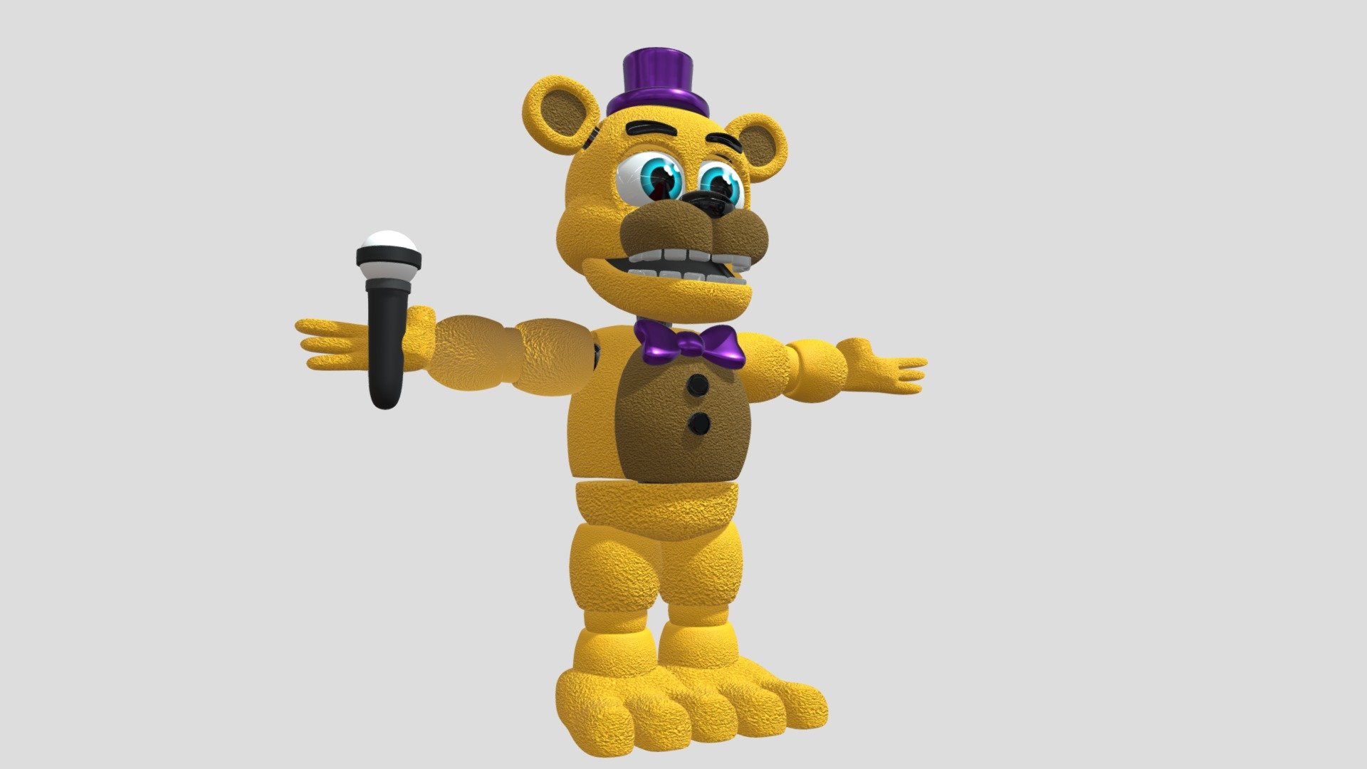 Adventure Fredbear Download Free 3d Model By Roxannetheartist945